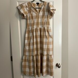 Who What Wear Target gingham midi dress